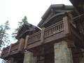 DF Timbers--Exterior Deck Structure / All materials were distressed and stained onsite